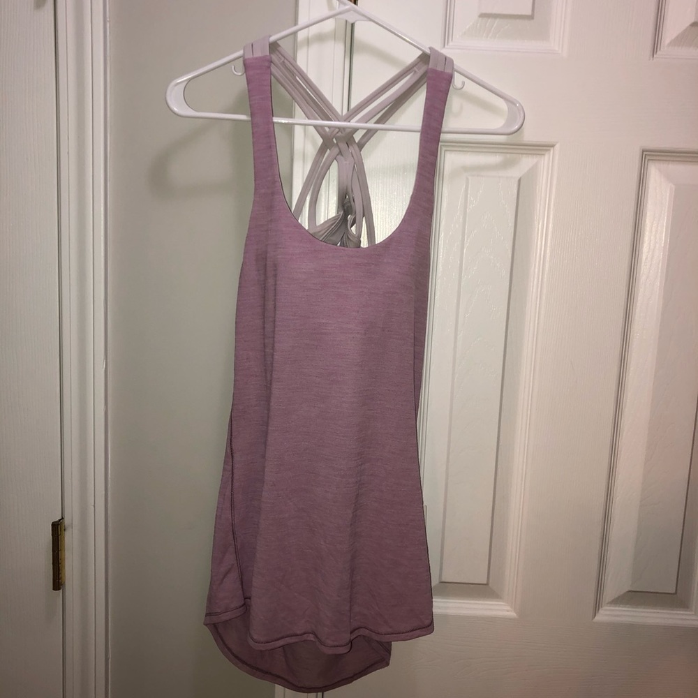 NWT Lululemon “slay the studio” 2-in-1 tank!